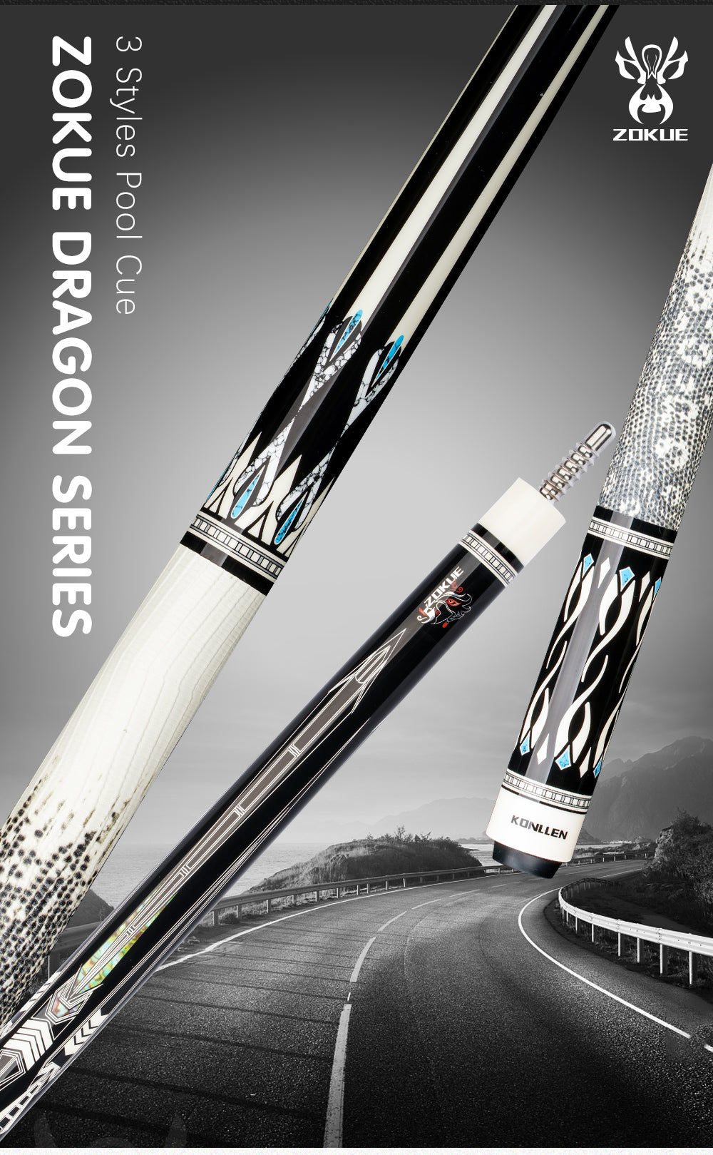 dragon single butt 3/8*8 Radial Pin