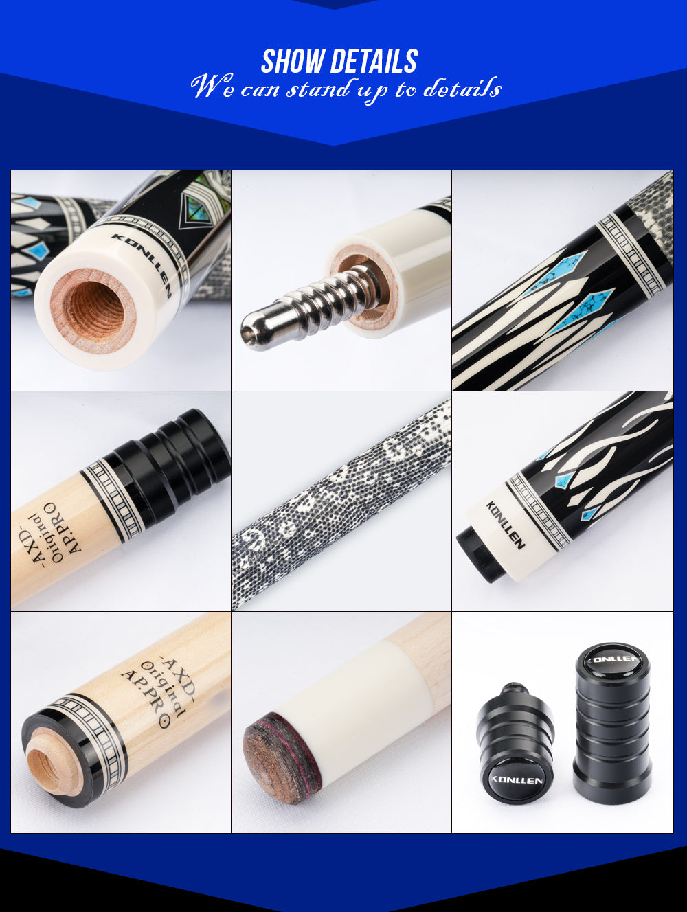 dragon single butt 3/8*8 Radial Pin