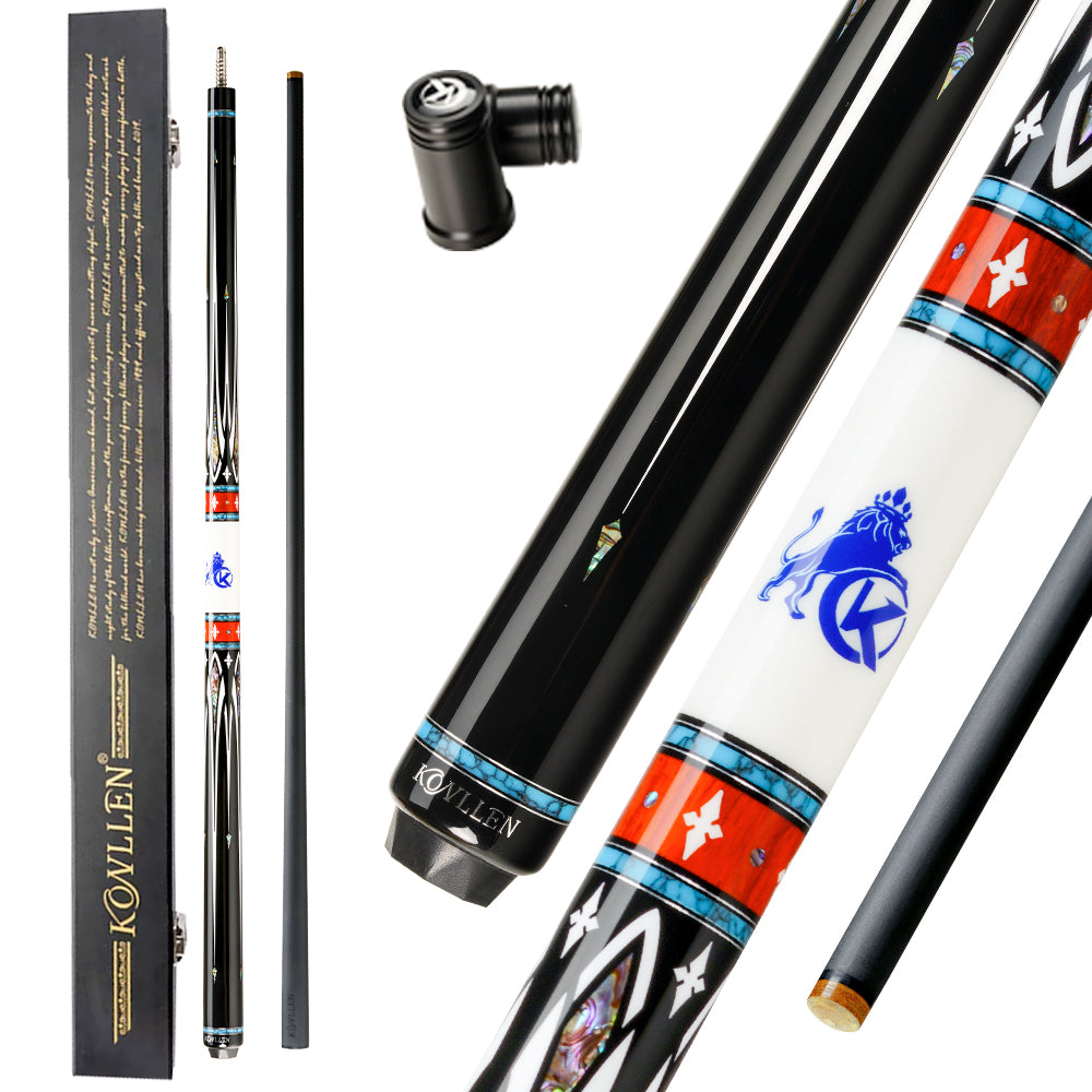 KONLLENインレイプロフェッショナルキュー Inlay Pool Cue
