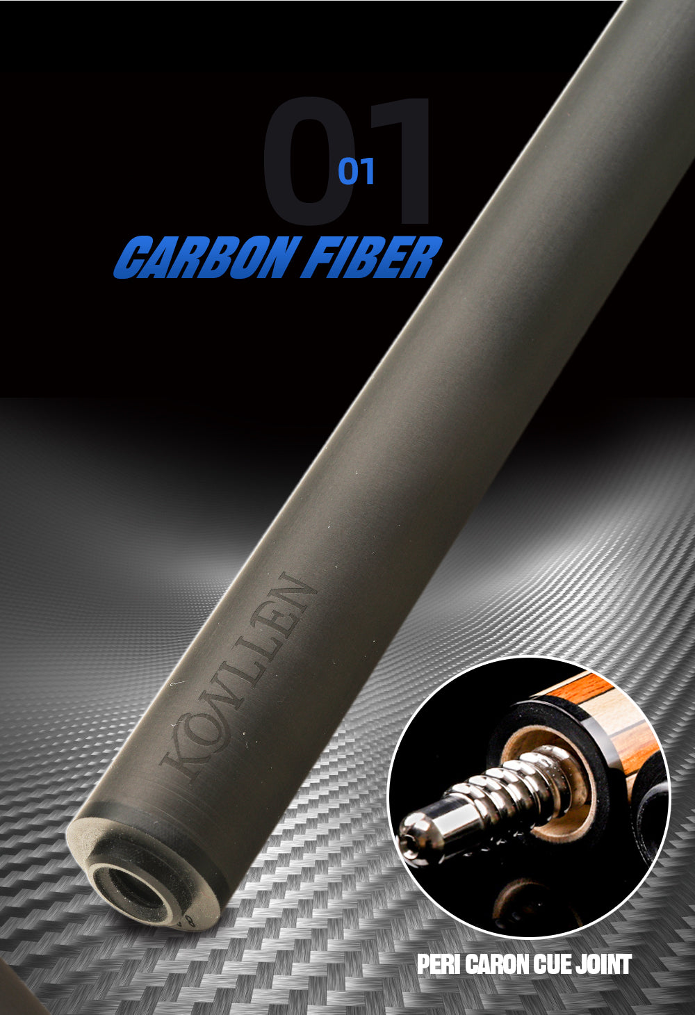 Single Carom Shaft 12mm