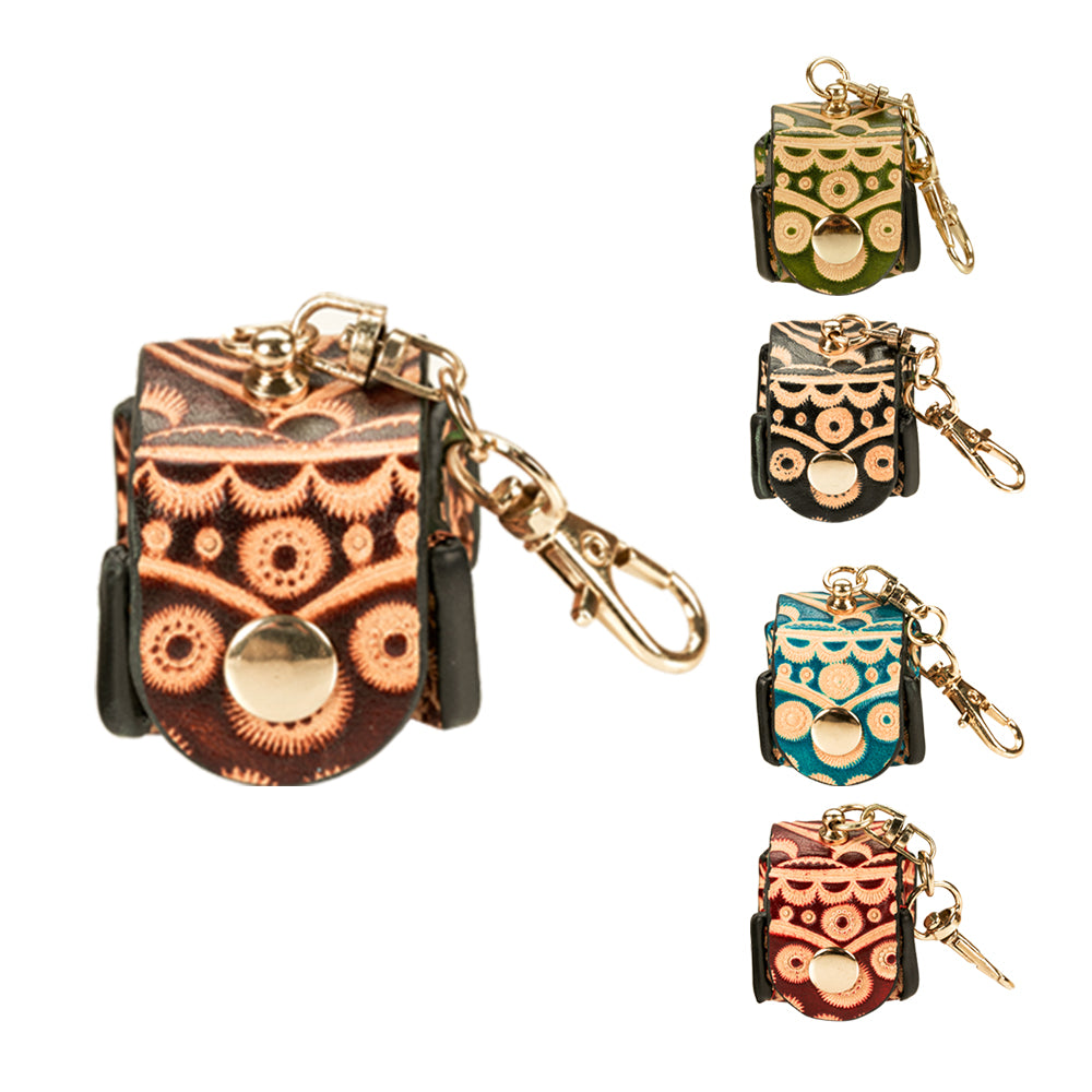 Konllen Leather Engraved Chalk Bag