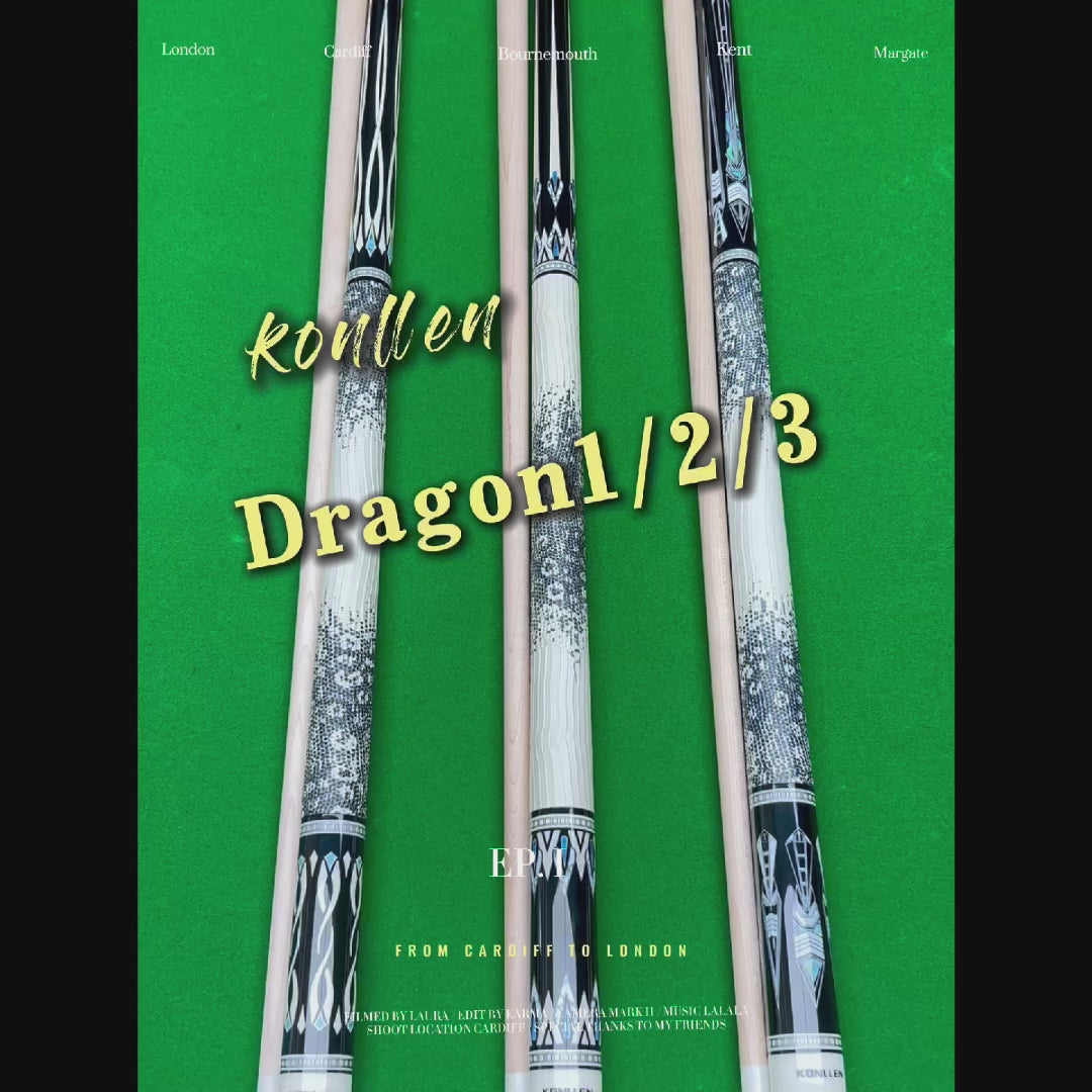 KONLLEN AK-D3 Maple Pool Cue | KONLLEN Billiards