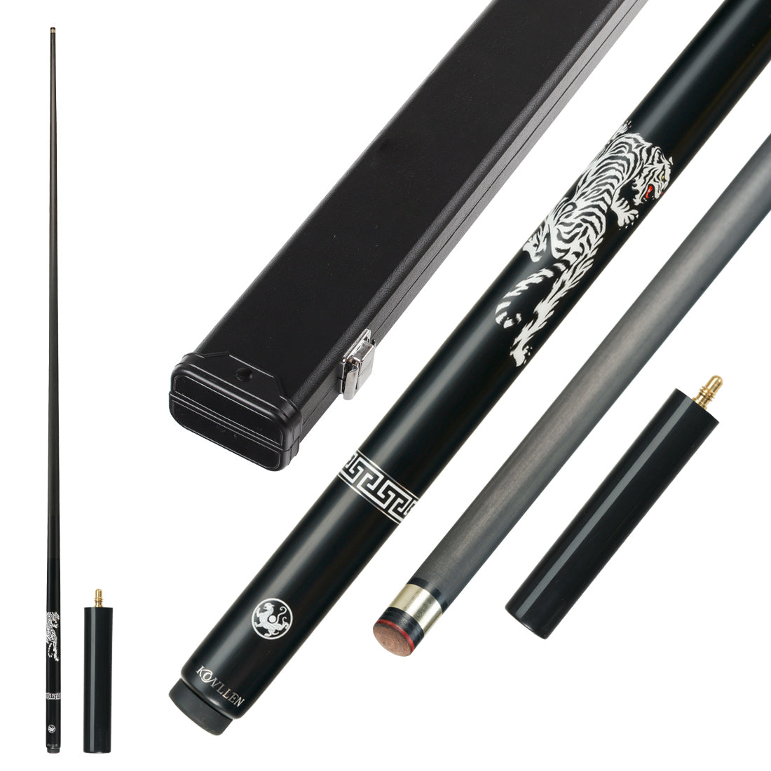 Tiger One Piece Carbon Snooker Cue