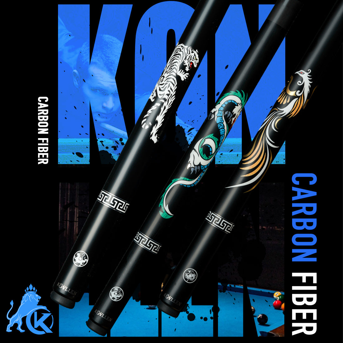 Gậy Snooker Carbon One Piece Phoenix