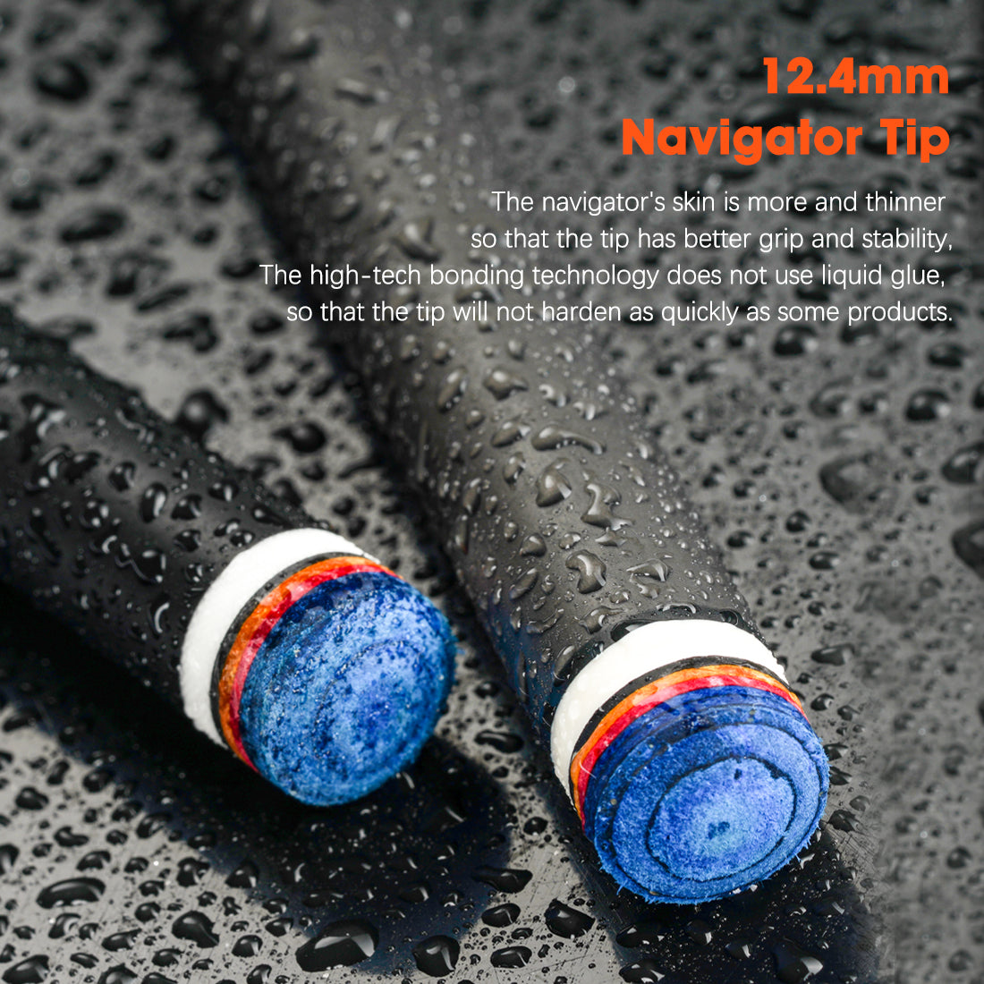 Shaft-12.4mm karbon tunggal