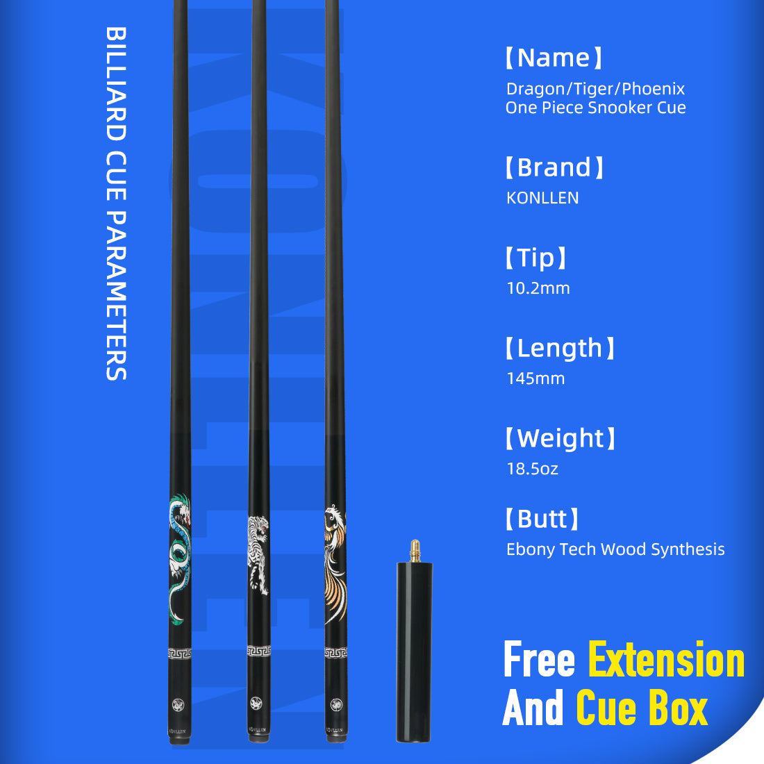 Gậy Snooker Carbon One Piece Phoenix